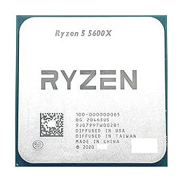 computer Ryzen 5 5600X R5 5600X 3.7 GHz 6-Core 12-Thread CPU Processor 7NM 65W L3 32M 100-000000065 Socket AM4 New But Without