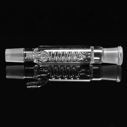 BEVANNJJ ZYY 24/29 Coil Inner Tube 200mm Joint Borosilicate Glass Graham Condenser Lab Scientific Products