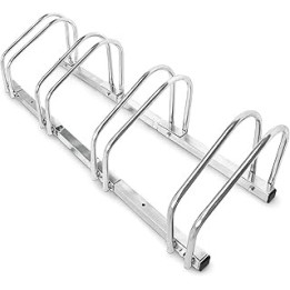 Unibos | 2/4 Bike Stand Floor or Wall mounted bike rack for garage Bicycle Parking rack Cycle Storage Locking Stand | Bicycle
