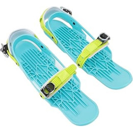 Pwshymi Short Skiboards, Safe Use Color Mini Ski Skates Attach To Skis Boots Metal Buckle for Downhill Slopes