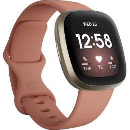 Fitbit Versa 3 Health & Fitness Smartwatch with 6-months Premium Membership Included, Built-in GPS, Daily Readiness Score and