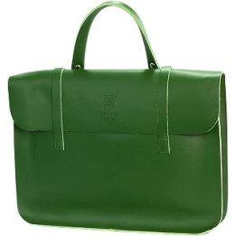 Montford MFC1GR Leather Music Carry Case - Olive Green