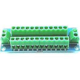 RKbus1 Bus Wiring Module for Model Railway - Ideal for Lighting, DCC, Hornby, Bachmann, Peco, Dapol etc - Constructed