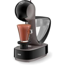 DeLonghi Nescafé Dolce Gusto Infinissima Pod Capsule Coffee Machine, Espresso, Cappuccino and more,1.2 Liters, EDG260.G, Black