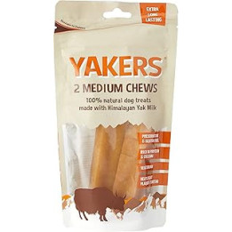 Yakers Dog Chew Medium, 130 g (Pack of 2)