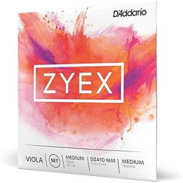 D'Addario Zyex Medium Scale Medium Tension Viola String Set