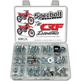 Specbolt CRF Essentials Track & Trail Bolt Kit Fits: All Honda CRF150R CRF250R CRF450R Kick Start Seat Subframe Fenders Brake