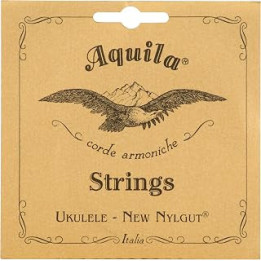 Aquila New Nylgut AQ-30 Soprano Ukulele Strings in Fifths GDAE 4-Pieces Set