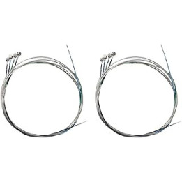 Violin Strings Universal Full Set (G-D-A-E) Violin Fiddle String Steel Core Nickel-silver Wound with Nickel-plated Ball End for