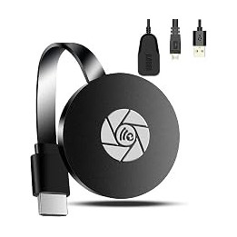Wireless HDMI Dongle, Miracast Dongle, WiFi Wireless Display Dongle, 4K 1080P 2.4GHz Miracast HDMI Dongle for