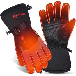 DAY WOLF Heated Gloves for Men Women,7.4V 2200MAH Electric Rechargeable Battery gloves for Winter Biking Skiing Cycling Hunting