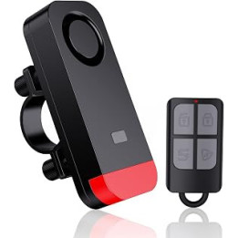 120db Anti Theft Alarm for Bike Motorcycle Ebikes Electric Scooter Bicycle: Car Motion Sensor Alarms with Control Remote