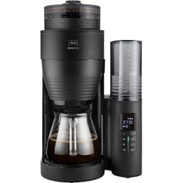 Melitta Filter Coffee Machine with Integrated Ceramic Grinder with 11 Settings, Adjustable Strength, Makes 2 to 10 Cups, Timer