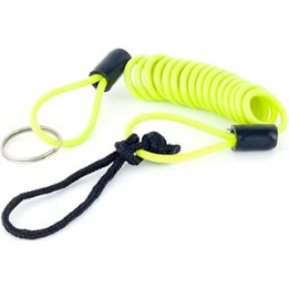 Motorcycle Motorbike Security Disc Lock Reminder Cable/Coil