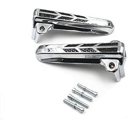 Motorcycle Front Lower Fork Leg Covers Without LED For Harley Street Glide Electra Glide FLHTKL 2014-2017 (chrome)