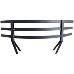 Driftwood New Black Large Coal Saver To Fit 16" Fireplaces