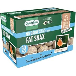 Gardman No Grow Fat Snax Energy Balls 50 Box