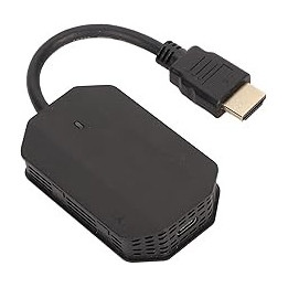 Wireless HDMI Transmitter and Receiver 4K, Streaming Media Video Audio Extender 5G Kit, Video Mirroring Dongle Receiver