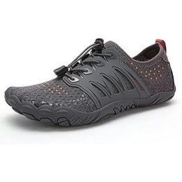 Unisex Barefoot Shoes Women Men Trail Running Shoes, Soft Light Fitness Shoes with Non-Slip Soles and Wide Toe Cap,