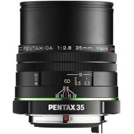 Pentax HD DA Limited 35mm F2.8 Macro Lens - Black