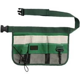 Garden Waist Tool Bag Multi-Pockets Oxford Cloth Storage Belt Bag Adjustable Carrying Pouch for Restaurant Home Cleaning