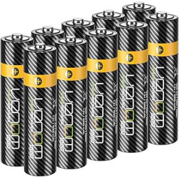 Venom Rechargeable AA Batteries - 1000mAh 1.2V NiMH (10-Pack)