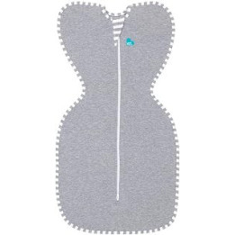 Love To Dream Swaddle Up Original, Small (3.5-6kg), Ideal Fabric for Moderate Temperatures (20-27°C), Arms Up Position,