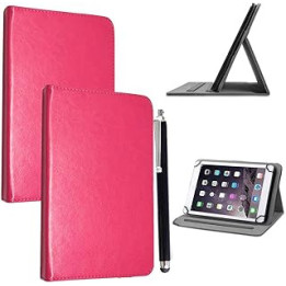 10inch Tablet Case Cover - Universal Leather Stand Case Folio Cover Magic Leather 360° Rotating Case Fits for ALL 10" Inch &
