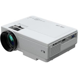 [ HiFi Stereo Dual ] Portable Projector Home Small Dorm Student Home Direct Projection Wall HD Micro Projector Connection