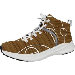 Men's Running Shoes Sneakers Tennis Workout Walking Gym Athletic Shoes Basketball Green Field Brown