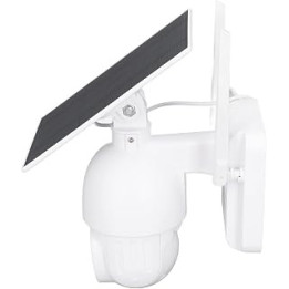 BOLORAMO Solar Security Camera, IP66 Waterproof Solar Surveillance Camera WIFI Wireless Night Vision 2MP for Yard