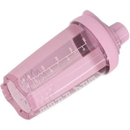 YZJSSL 500 ml Protein Shaker with Measuring Scale, Protein Shake Cup for Fitness, Pink
