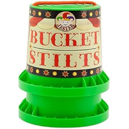 Indy Jester Children`s Bucket Stilts (Green)