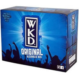 WKD Blue Vodka Drink (10 x 275ml Bottles)