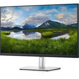 Dell P2721Q 27 Inch 4K FHD, IP Ultra-Thin Bezel Monitor, USB-C, HDMI, DisplayPort, VESA Certified, Silver, Gray