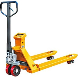HYQNG 4400lbs Hand Pump Push Pallet Truck, Pallet Jack with electronic scale, Mini Type Pallet Truck 1200mm* 550mm/1200mm*682mm