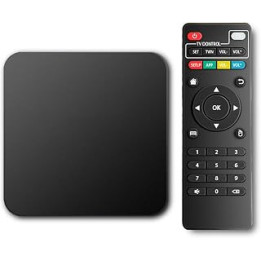 Lihuzmd Smart TV Box, Wifi 3D 4K Android 10.0 Smart TV Box Set Top Box Rockchip RK3228A Quad Core 5G,4GB+32GB