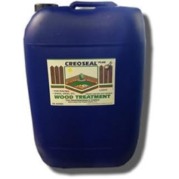 Creoseal Plus 20 litre - Light Brown - Creosote substitute - Oil based wood preserver