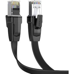 UGREEN Ethernet Cable High Speed CAT 8 Network Cable Flat 40Gbps 2000MHz POE RJ45 LAN Cable Gigabit Internet Compatible with