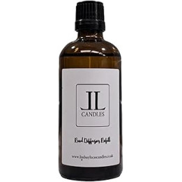 Cinnamon Apple Reed Diffuser Refill Oil Strong Scented Made in the UK 100ml Glass Bottle