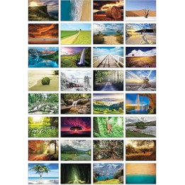 Nature Selection Postcards: 32 Different Postcards with different Natural Themes (Gorgeous Landscapes)