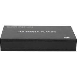 Digital Media Player X6 Super High Definition, Support 4K 1080P, Support 4K 10Bit H.264/h.265 Decoding, Automatic Playback (UK
