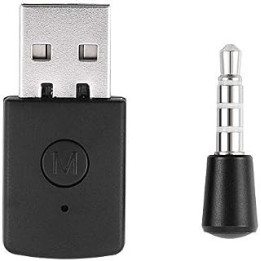 Zerone USB Bluetooth Adapter, Wireless Bluetooth 4.0 Receiver&Transmitter Dongle Adapter for Playstation PS4