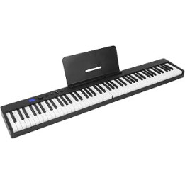 Foldable Piano, 88 Keys HiFi Stereo Sound Digital Piano Long Battery Life Lightweight Portable Keyboard Piano for Piano