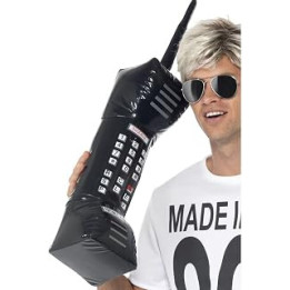 Smiffys Inflatable Retro Mobile Phone