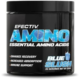 Efectiv Amino, Essential Amino Acids, Enhances Recovery, Increased Absorption, Immune Support, 300grams 30 Servings, Vegan