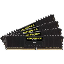 Corsair VENGEANCELPX32GB (4x8GB) Ddr43600 (Pc4-28800) C181.35Vdesktop Memory - Black