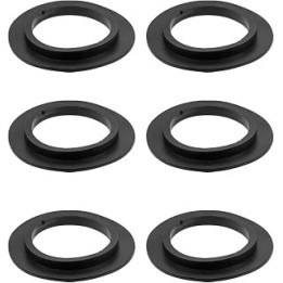 UxradG 6PCS Sink Plug Rubber Seal, O-Rings Seal Rubber Washer for Push-Up Sink Stopper Strainer Gasket Basket Strainer Seal