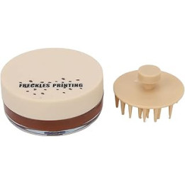 Freckles Printing, Freckles Makeup Air Cushion with Brush, Freckle Stamp Waterproof Freckle Air Cushion, High Imitation