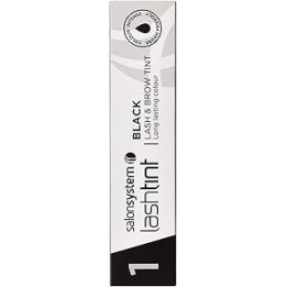 Salon System Lashtint Black Lash and Brow Tint, 15 ml